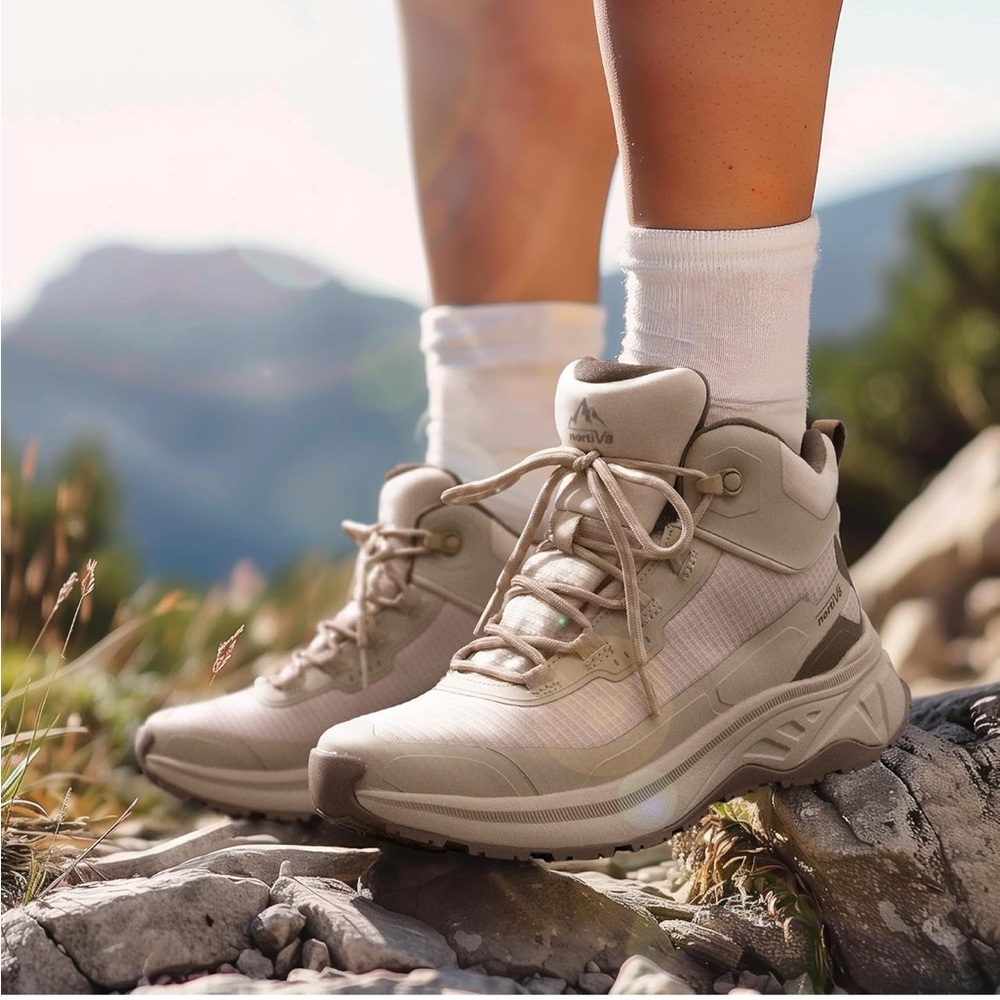 Hiking Boots - NORTIV Women's Lightweight Waterproof Trekking for Outdoor